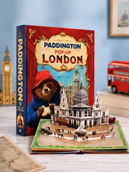 Paddington Pop-Up London. Книга на английском