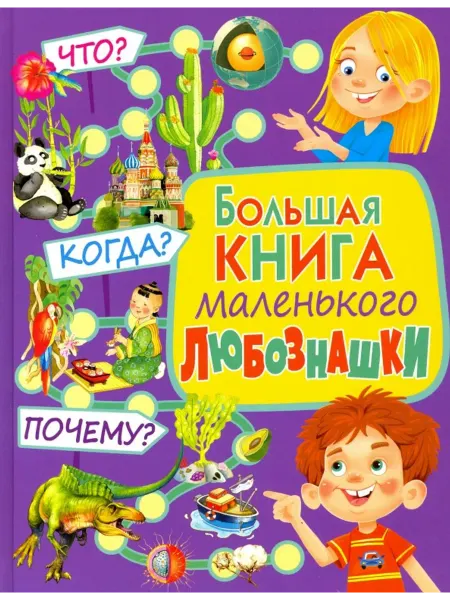 Владис Большая книга маленького любознашки. Что? Когда? Почему?