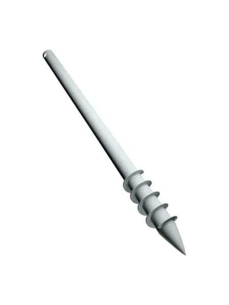 Русская Свая Свая-шуруп D89, 2500 мм, оцинкованная Sh-89-250
