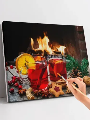 Картина по номерам 40 x 50 Глинтвейн