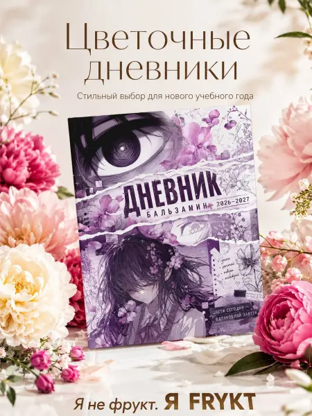 Школьный дневник 1-11 класс Бальзамин