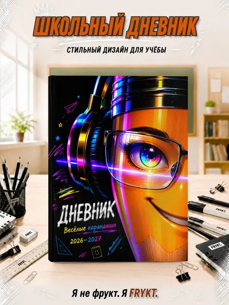 Школьный дневник 1-11 класс Весёлые карандаши
