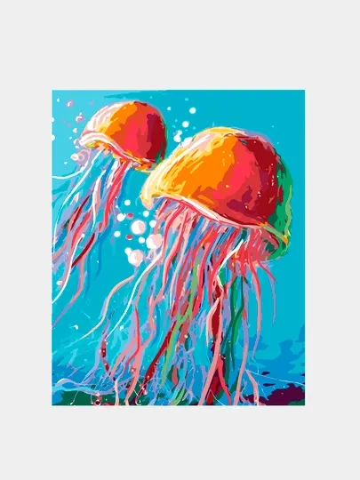 Картина рисование по номерам ARTERY Животные, раскраска на холсте, 40 * 50 см