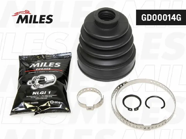 Пыльник шруса NISSAN QASHQAI I/X-TRAIL T31 2.0 07- внутр. пер. (со смазкой), MILES GD00014G