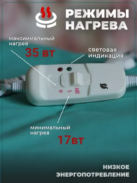 GrinksPack Грелка электрическая для животных 40 х 50 см