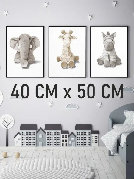 WILD LUXURY Постеры детские 40 см х 50 см
