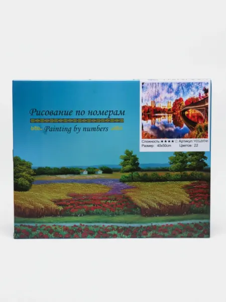 Картина рисование по номерам "Пейзаж", 40 * 50 см, YCGJ31741