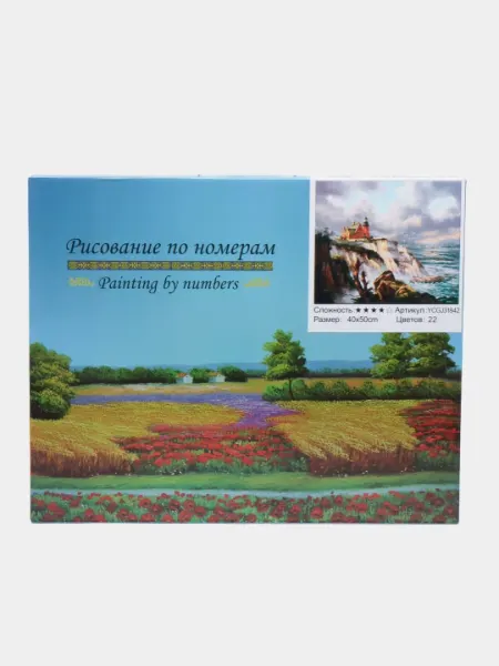 Картина рисование по номерам "Пейзаж", 40 * 50 см, YCGJ31842