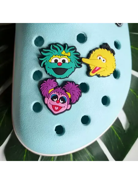 Fun_Jibz Джибитсы для Crocs улица Сезам