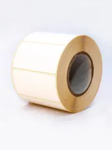 Термоэтикетки самоклеящиеся FLEX-N-ROLL, 58x30 мм, втулка 40 мм, ЭКО, цвет белый - 700 этикеток в ролике