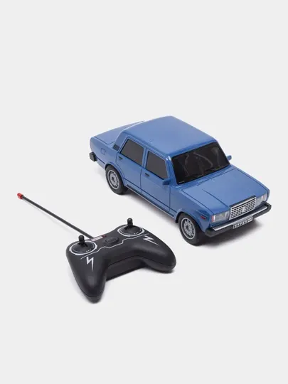 Машина "Синий Жигули" детский, USB-пульт-зарядка