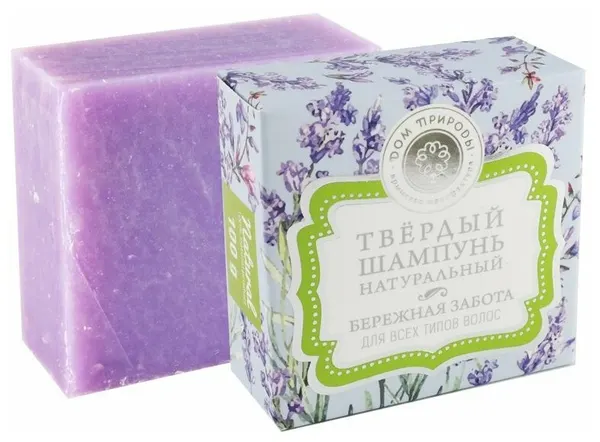 Твердый шампунь "Бережная забота", 100 гр.