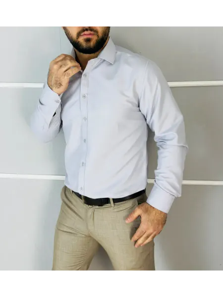 WESTHERO Рубашка приталенная с длинным рукавом ( Slim Fit )
