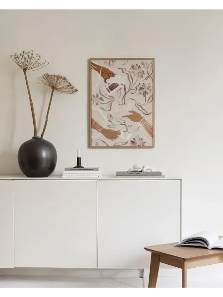Onllyart Постер 21x30 кофе вечер