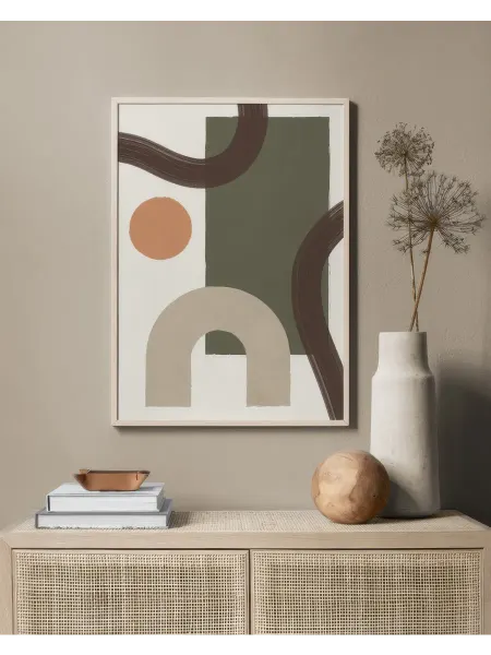 Onllyart Постер 21x30 Земляная геометрия №1