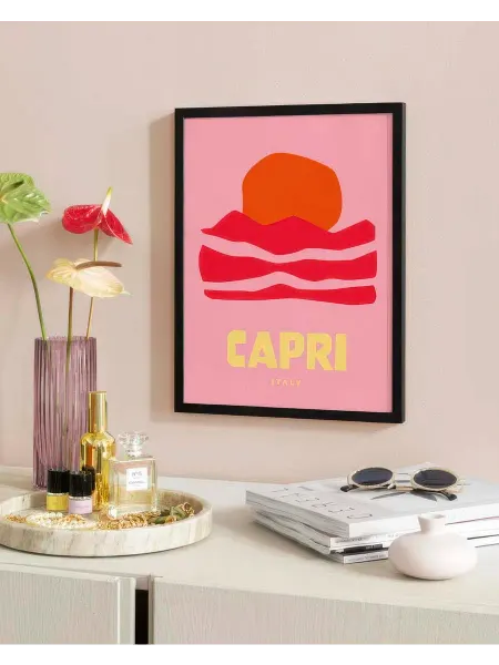 Onllyart Постер 21x30 Графический Капри