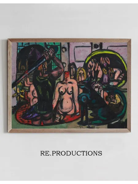 Re.productions Постер Perseus’s Last Duty - Max Beckmann