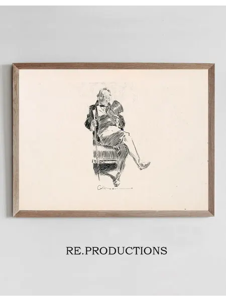 Re.productions Постер Untitled - Charles Dana Gibson