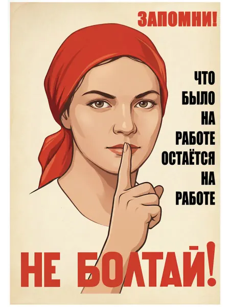 Юмористический постер, шуточный плакат П4 5
