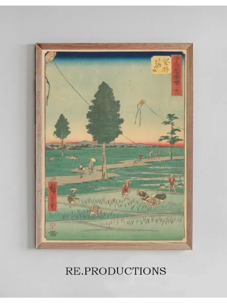 Re.productions Постер Fukuroi - Andō Hiroshige
