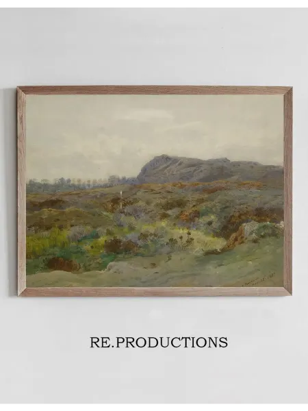 Re.productions Постер Moorland Landscape - Archibald Thorburn