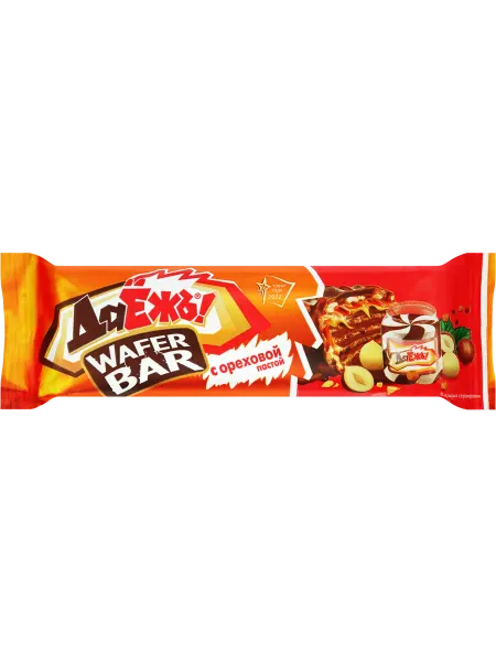 ДаЁжъ Конфеты Wafer bar с ореховой пастой, 40г, 3шт
