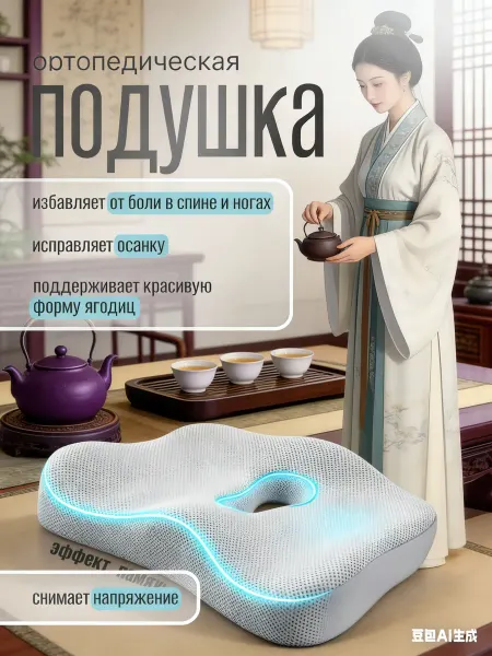 INVA Подушка под попу и поясницу на стул