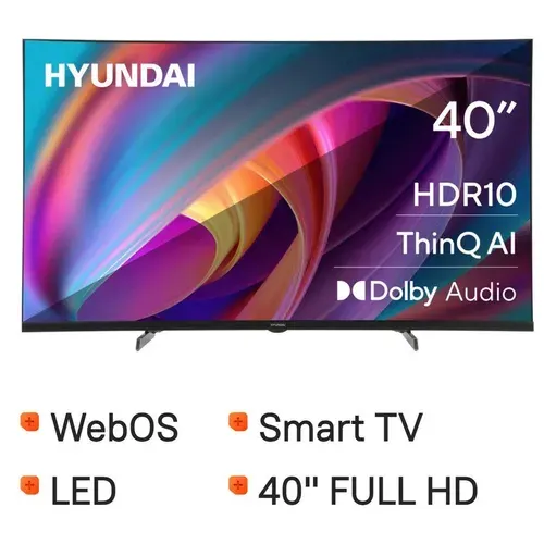 Hyundai Телевизор H-LED40BS5100 40″ Full HD, черный