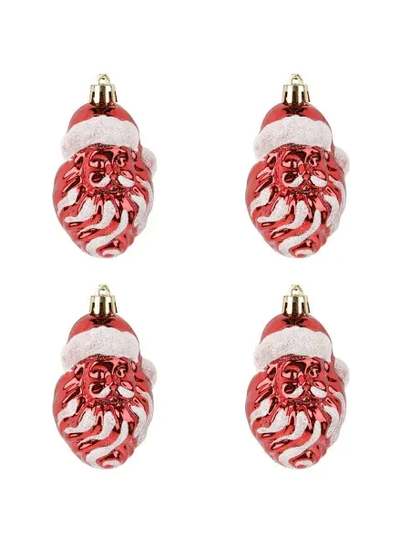 Monte Christmas Украшение елочное, набор 6шт, 5х5х7,5