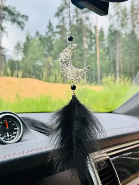 TakoNa Accessorize Подвеска Ловец снов с перьями на зеркало