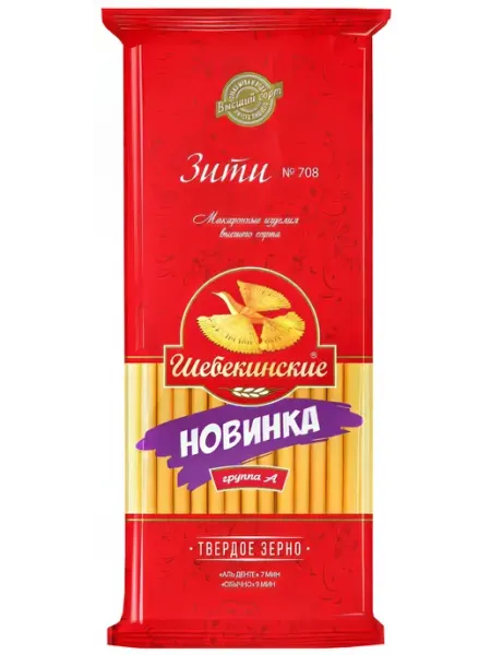 Макаронные изделия Шебекинские Зити, 400 г