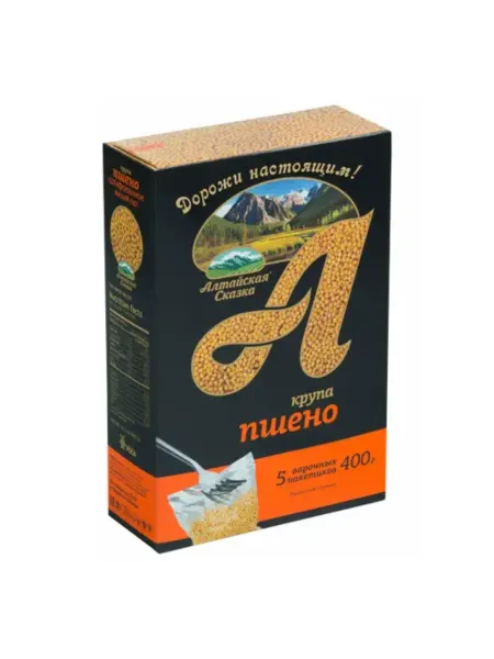 Алтайская сказка Пшено шлифованное 400г