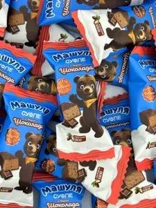 Конфеты Машуля шоколадно-сливочное суфле в бельгийском шоколаде 400 г