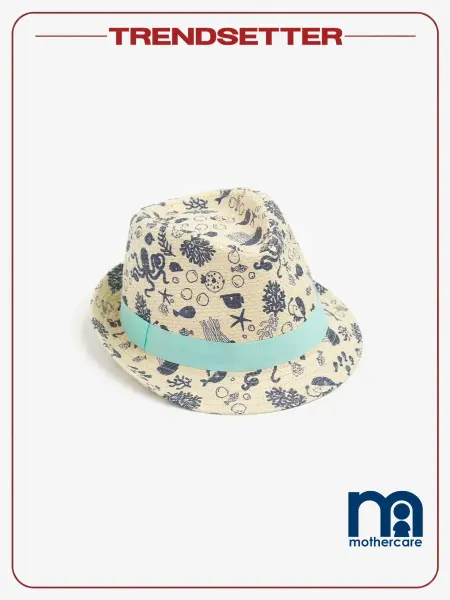 Mothercare Шляпа детская пляжная с морским принтом