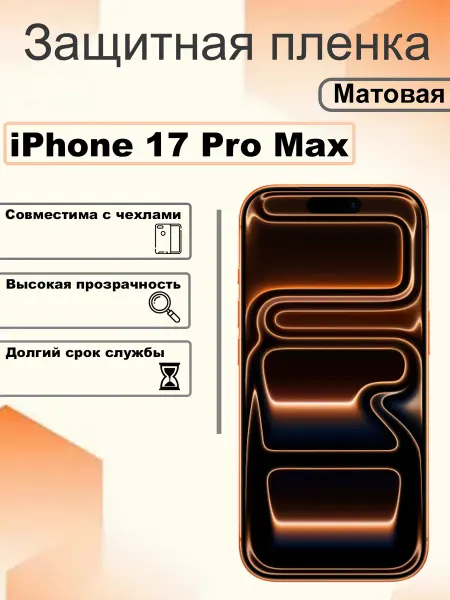 OEM Защитная пленка матовая на экран iPhone 17 Pro Max
