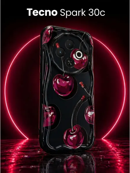 URBAZZA Рельефный чехол на Tecno Spark 30c