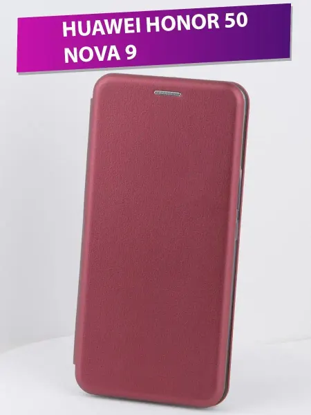 АксесСтор Чехол книжка на Honor 50 Huawei Nova 9