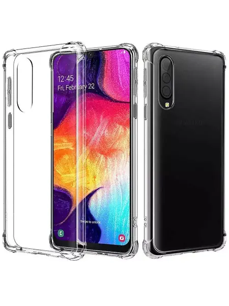 GeoTrading Чехол на Samsung Galaxy A50 A50S A30S прозрачный бампер