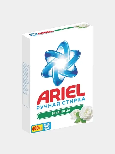 ARIEL Стиральный порошок для ручной стирки Белая роза 400 г