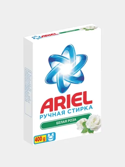 Стиральный порошок Ariel Белая роза, ручная стирка, 400г