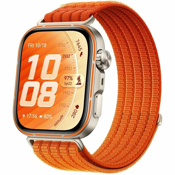 Смарт-часы Huawei Watch Fit 5 Pro оранжевый (55020HTX)