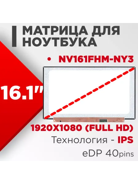 LimEnergy Матрица взаимозаменяемая с pn NV161FHM-NY3