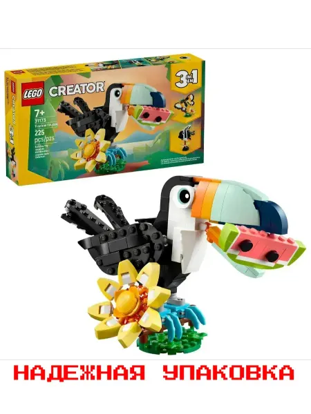 LEGO 31173 Дикие животные Тропический Тукан Конструктор