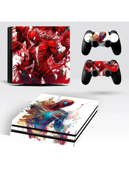 Spider man Наклейка для игровой приставки Sony PlayStation 4 PRO