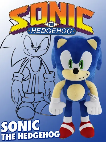Симпатичные плюшевые игрушки Sonic в подарок для девочек
