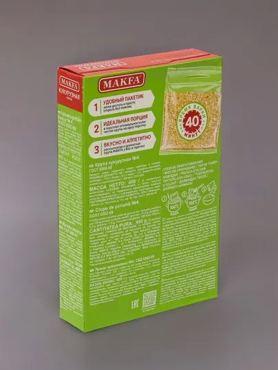 Крупа кукурузная Makfa, 400 г