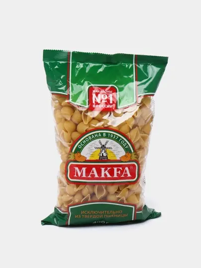 Макароны Makfa ракушки, 400 г