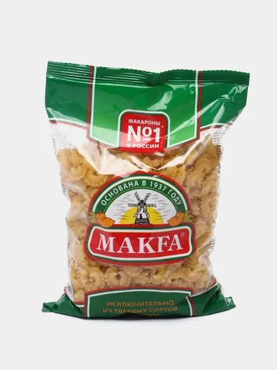 Makfa Макароны "Петушиные Гребешки" 400 г