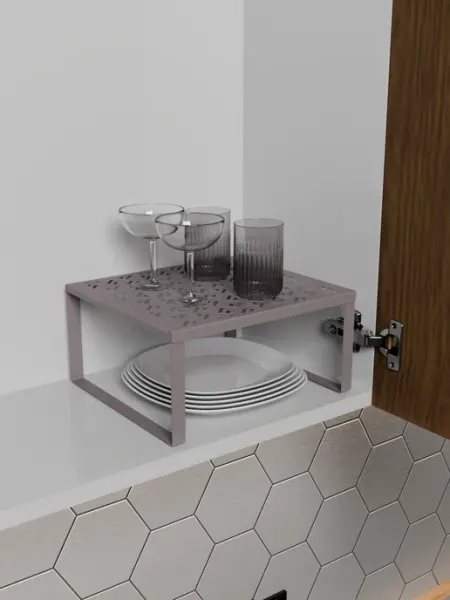ФОРИС Держатель кухонный в шкаф Полка кухонная ромб
