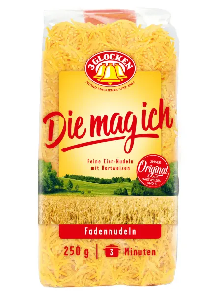 Макаронные изделия Die mag ich вермишель Германия 250 г